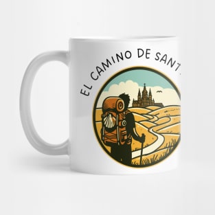 Buen Camino! El Camino de Santiago de Compostela - The Way of Saint James - Peregrino Pilgrim - Camino Frances Ingles Primitivo Shirt, Hoodie, Mug, Tote, Souvenir, etc Mug